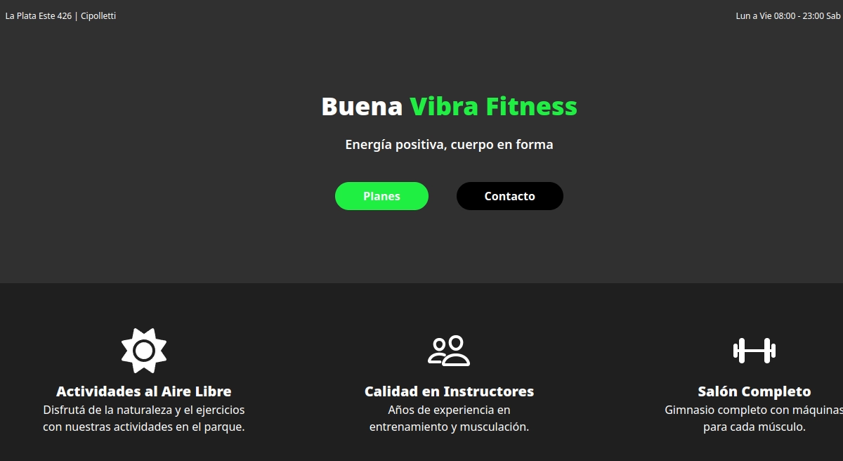 Buena Vibra Fitness Imagen